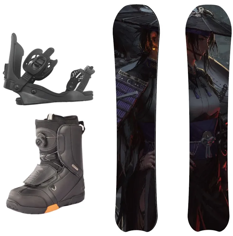 

2023 Ski Snowboard and Snow Boots Snow Binding Snow Shoes Snowboard Set