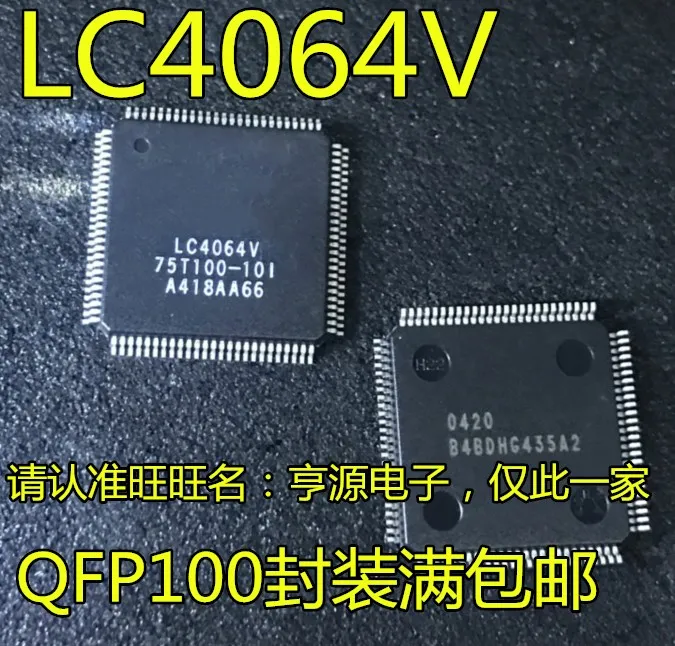 

2pcs original new LC4064V LC4064V-75TN100-10I LC4064V75TN100-10I controller chip