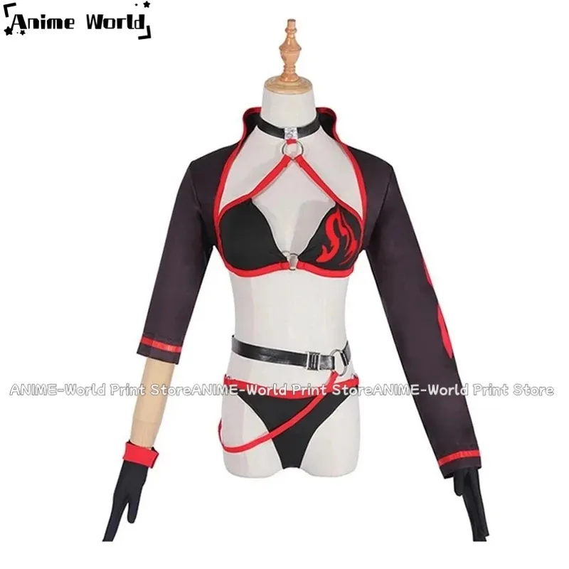 

《Custom Size》Anime Fate Grand Order Fgo Joan Of Arc Alter Berserker Swimwear Outfits Halloween Carnival Suit Cosplay Costumev;6,