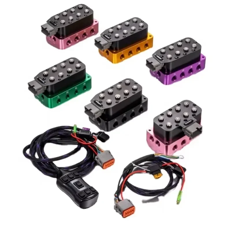 Wireless Remote Controller New Auto Parts Air Suspension Solenoid Valve with 4 Corner 2 Corner Valve Block VU4 VU2 for Truck