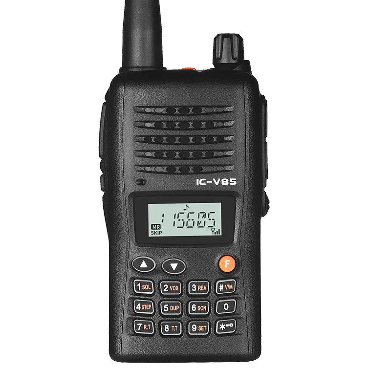 IC-V85 Walkie Talkie maritim, Walkie-Talkie, Port VHF, perahu pancing genggam, Handset daya tinggi, mengemudi mandiri, nirkabel