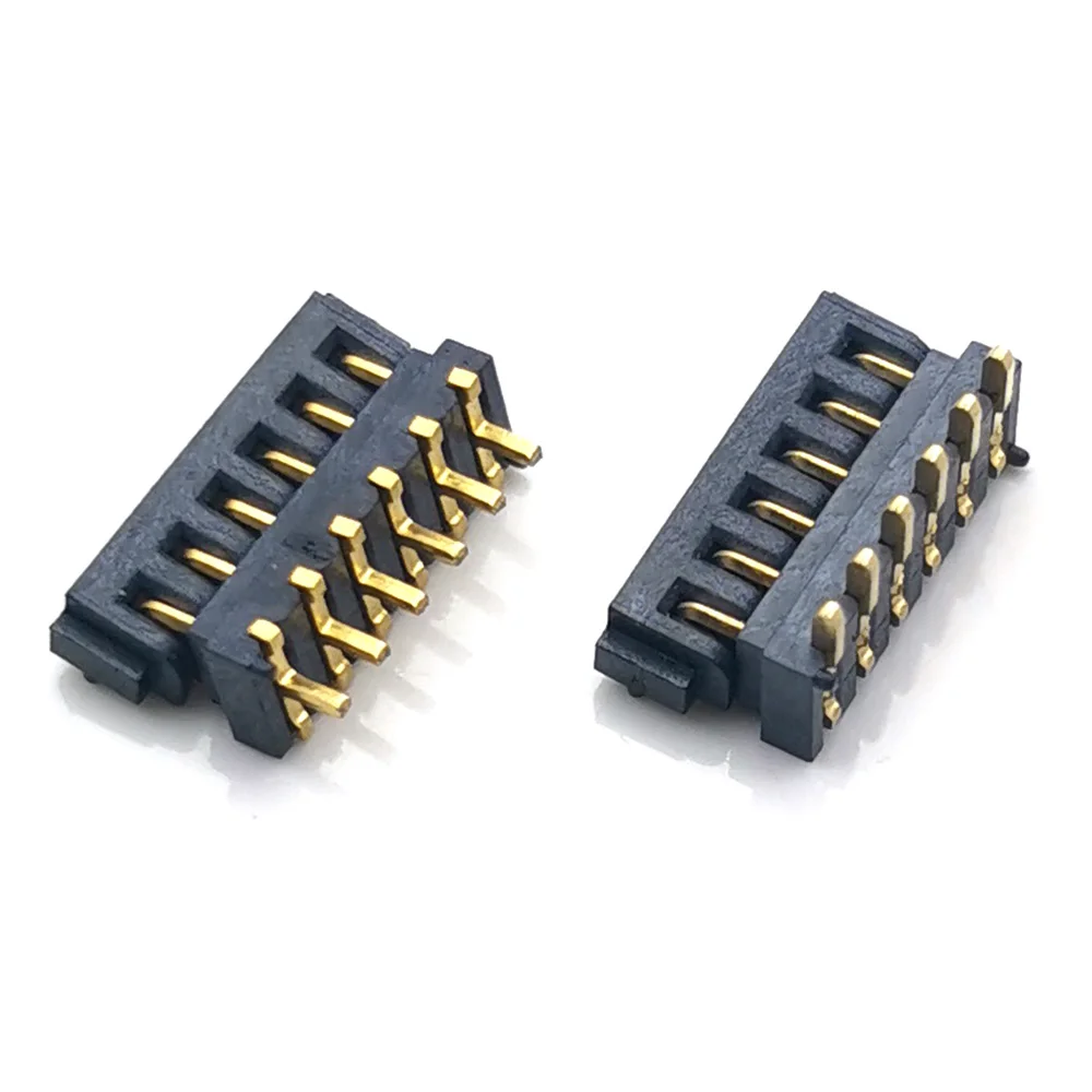 10pcs/Lot Blade battery Socket Connector 6 Pin Pitch 2.0 MM Drone Battery Connector Male Female 6P