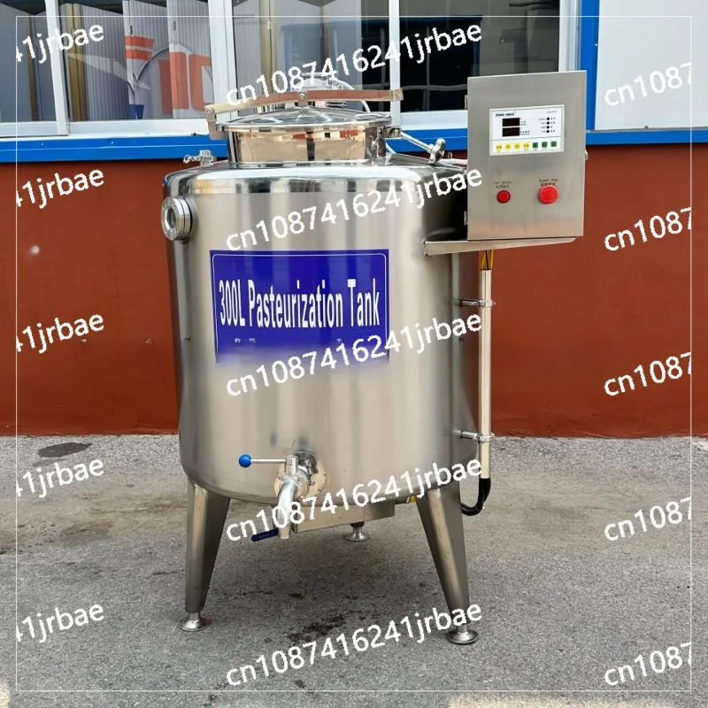 Best 100-1000L Milk Pasteurizer Machine Fruit Juice Pasteurization Machine Fresh Milk High-Temperature Pasteurization Tank
