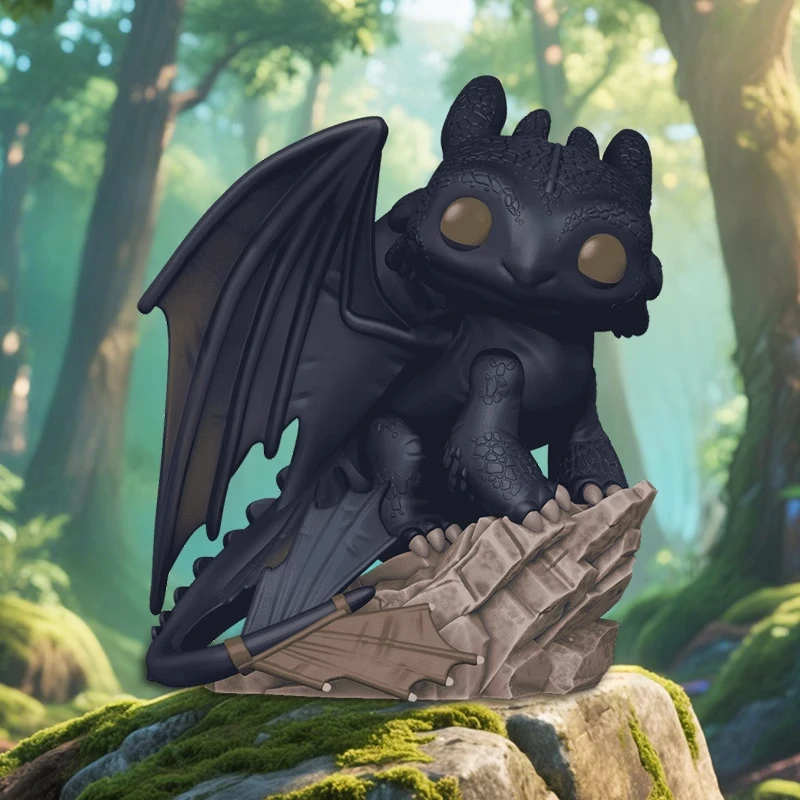 

Genuine Edition FUNKO POP How To Train Your Dragon Hiccup & Toothless Anime Desktop Decoration Ornament Model Toys Collectible