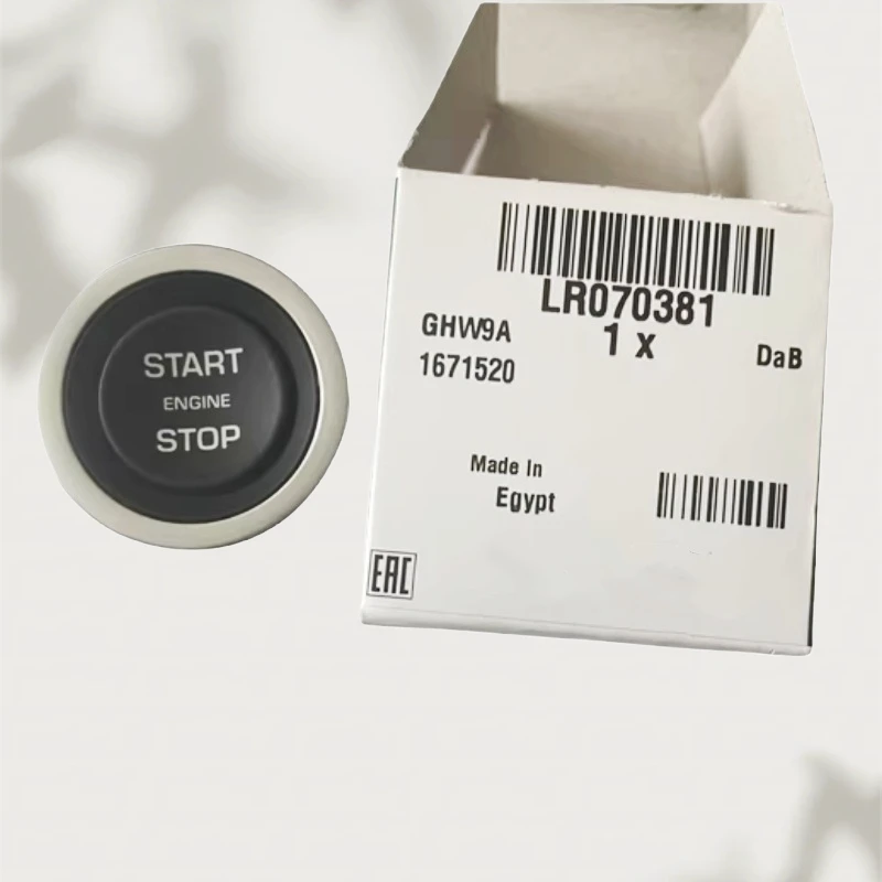 

Genuine Start Stop Button Switch LR070381 For Land Rover Discovery Range Rover Sport Velar L405 L560 L494 L462