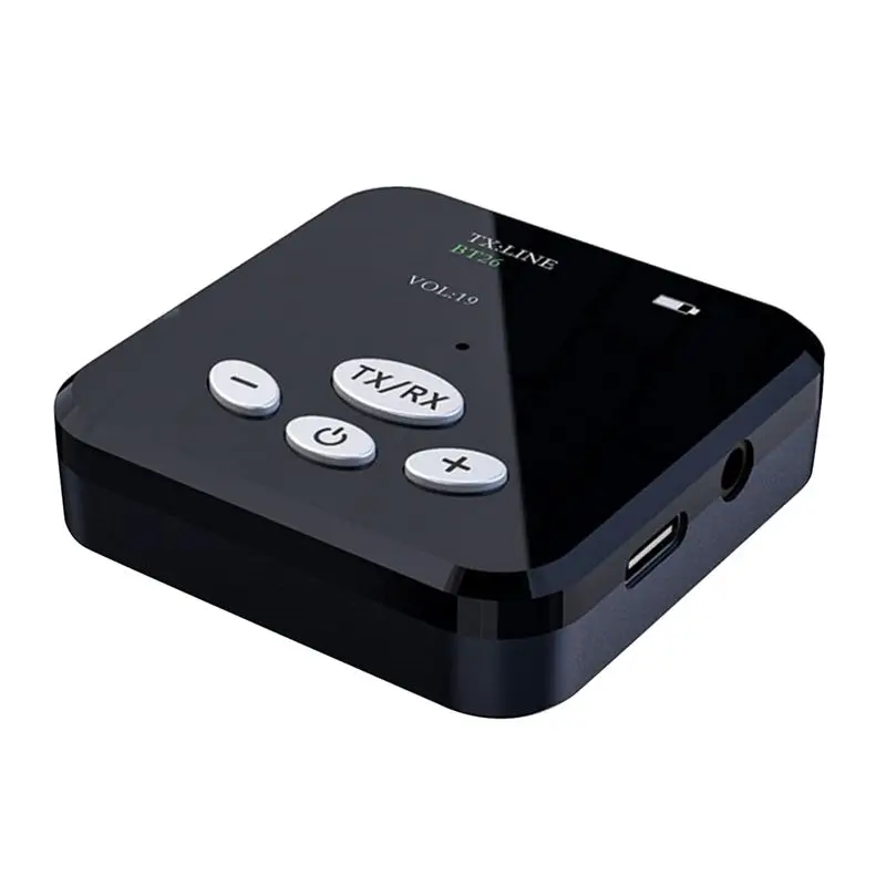 ABFN-Hifi Wireless Audio Adapter 2-In-1 Bluetooth Adapter 3.5Mm Bluetooth Audio Adapter
