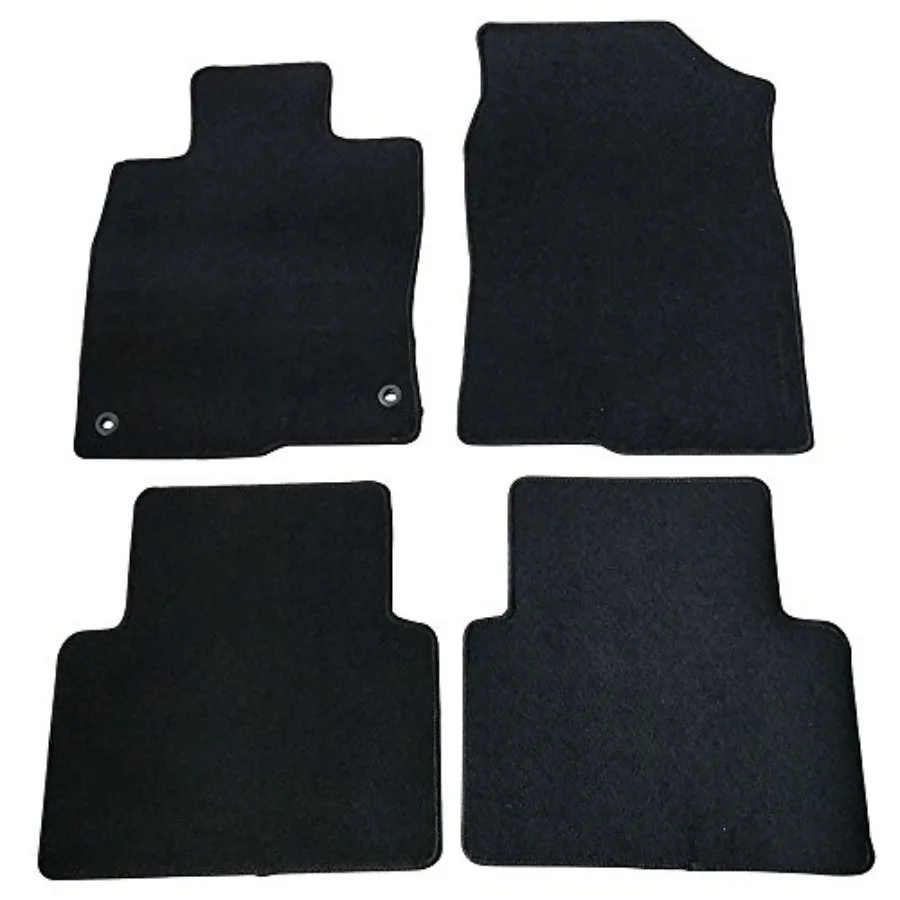 

Floor Mat Compatible with 2016-2021 Honda Civic, Factory Fitment Floor Mats Carpet Front and Rear 4PC Nylon