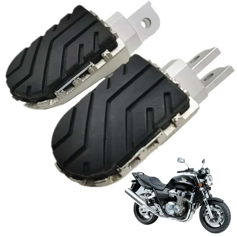 

FOR Honda CB1300 CB400 VTEC Motorbike Accessories Front Footpegs Foot Rest Peg