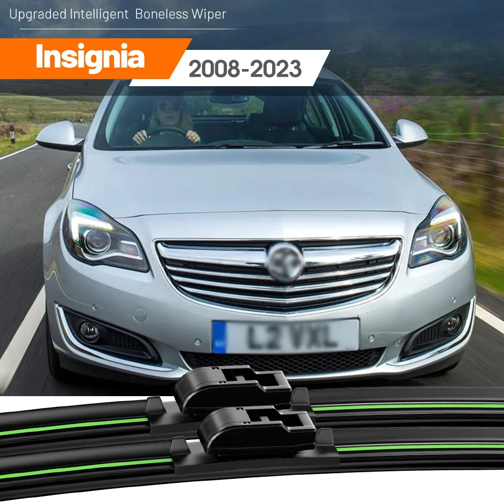 

2pcs For Opel Insignia A B 2008-2023 Front Windshield Wiper Blades 2009 2010 2011 2015 2017 2018 Windscreen Window Accessories