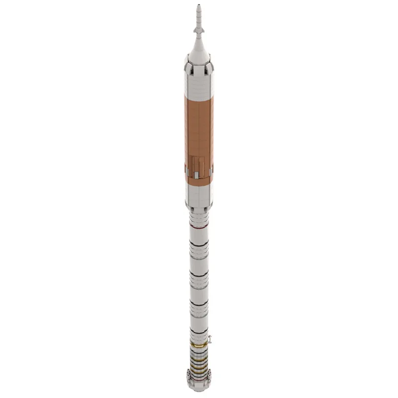 

MOC Space Constellation Ares I Rocket Building Blocks Набор спроектированный-Satellite Explore Модель автомобиля Кирпичи Игрушки Подарки для детей
