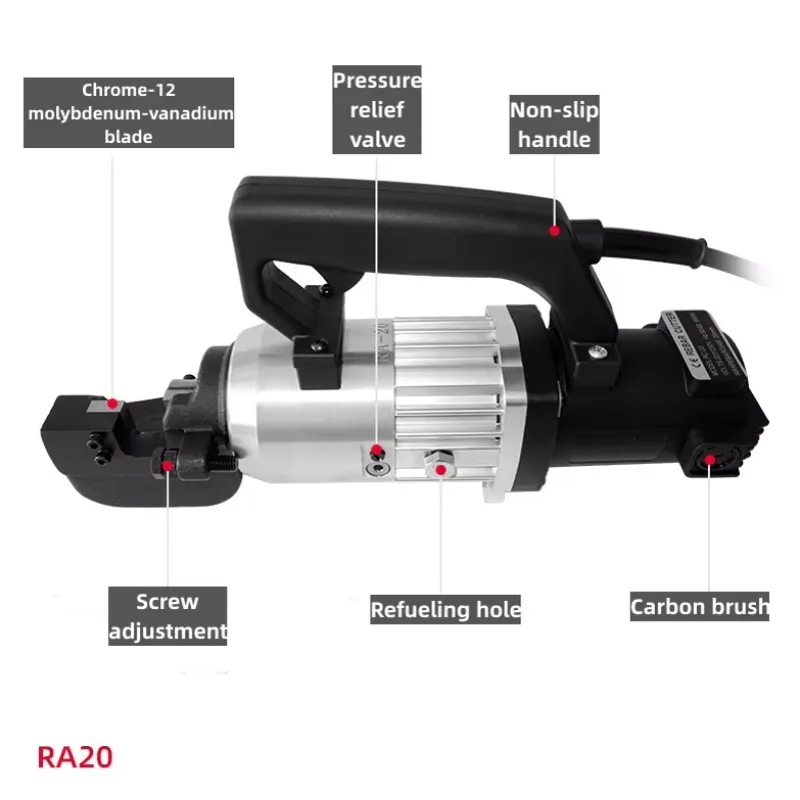 The Latest Portable Rebar Cutting Machine RA16