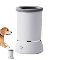 Automatic Dog Paw Washer USB Electrical Pet Foot Cleaing Cup Portable Comfortable Dog Cat Paw Cleaner With Soft Silicone Bristle