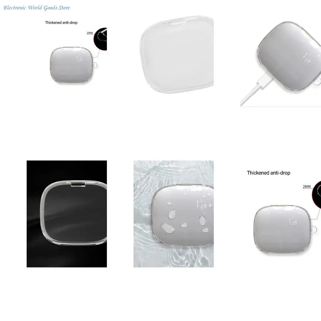 A3PD Drabilable TPU Amphone Cover Buds 7S لضمان الحماية الكاملة ضد الخدوش الإسقاط مع قابلية النقل الإضافية