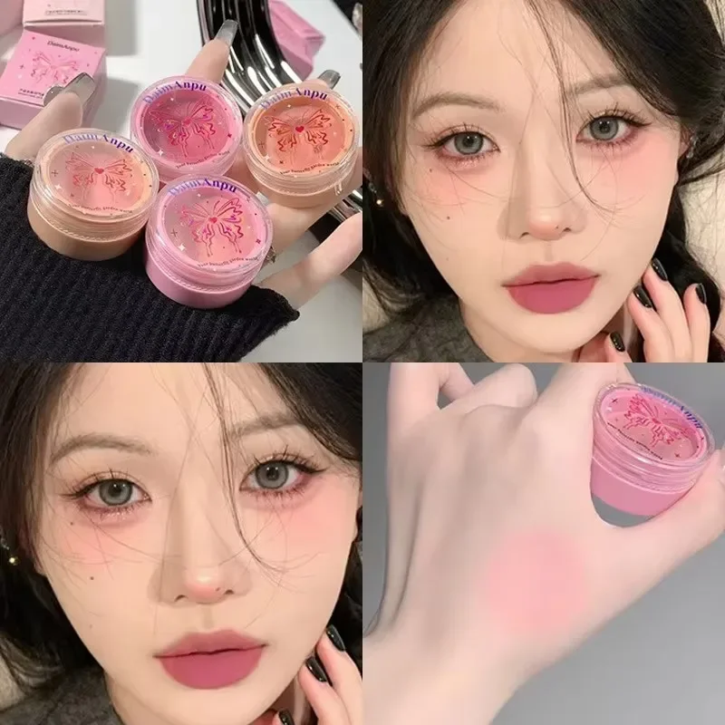 크림 천연 방수 다목적 아이 섀도우 컨투어링 메이크업 화장품 새로운 리퀴드 치크 블러쉬 페이셜 뉴리싱 블러쉬 젤