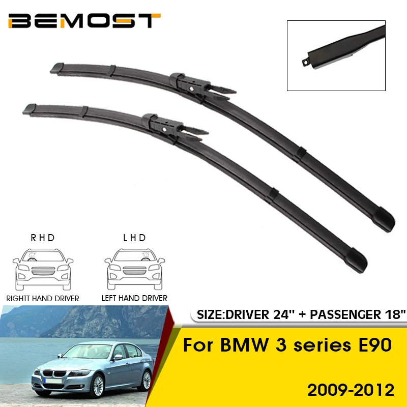 Car Wiper Blades For BMW 3 series E90 2009-2012 Windshield Windscreen Front Window Blades 24