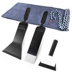 FOSHIO Windshield Cleaning Tools Water Removal Bulldozer Squeegee Handheld Scraper Car Window Tinting Dashboard Cover Protector