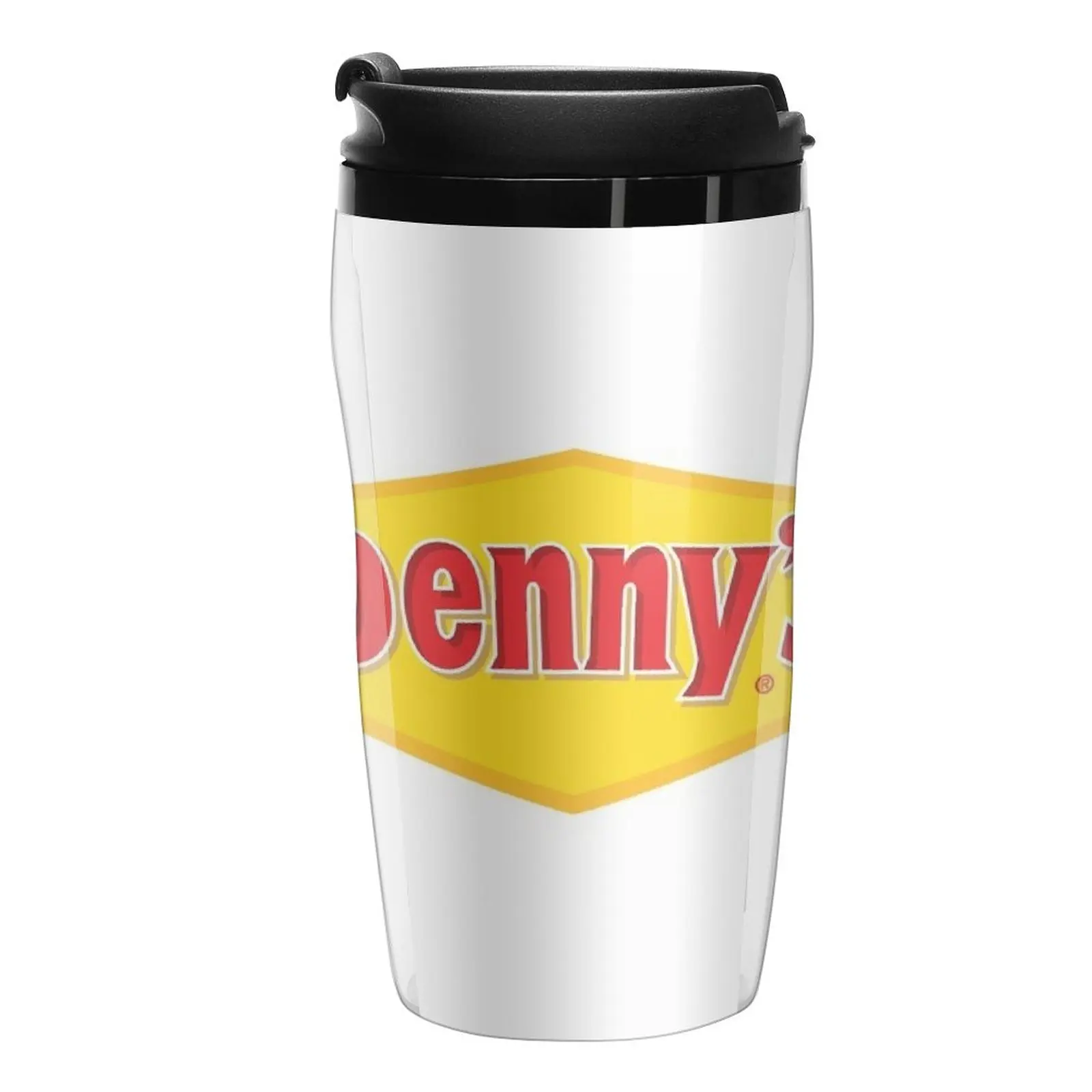 

New Denny's logo diner mug stickers cafeteria pancakes Travel Coffee Mug Espresso Shot Nespresso Cup