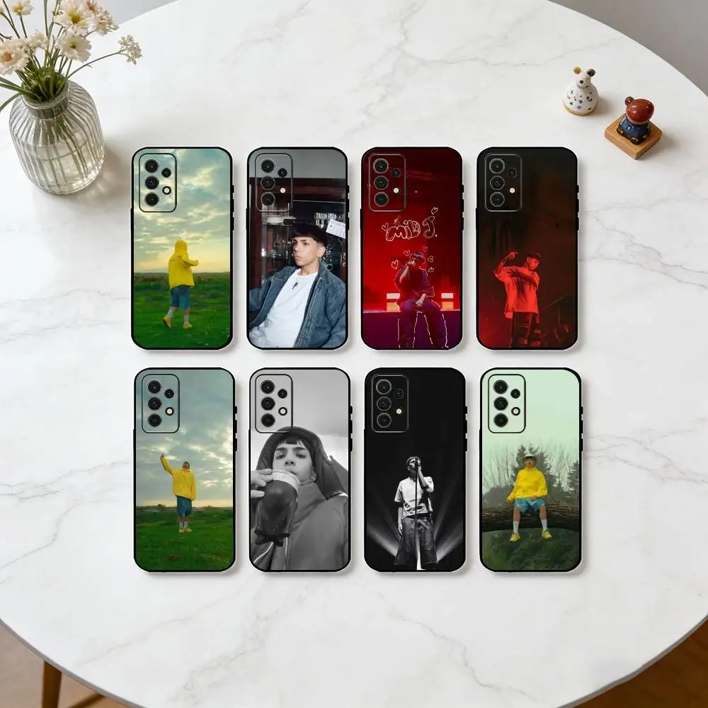 Singer M-Milo   Phone Case For Samsung S25,S24,S21,S22,S23,S30,Ultra,S20,Plus,Fe,Lite,Note,10,Black Cover