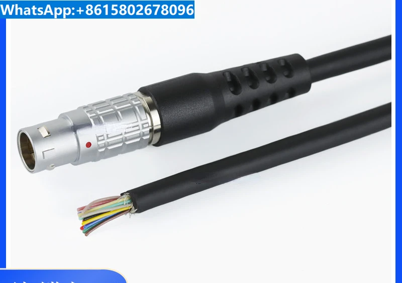 ZHJM Zhihang Precision TGG Plug Cable Customized Push Pull Self Lock Quick Pull Circular Connector Plug