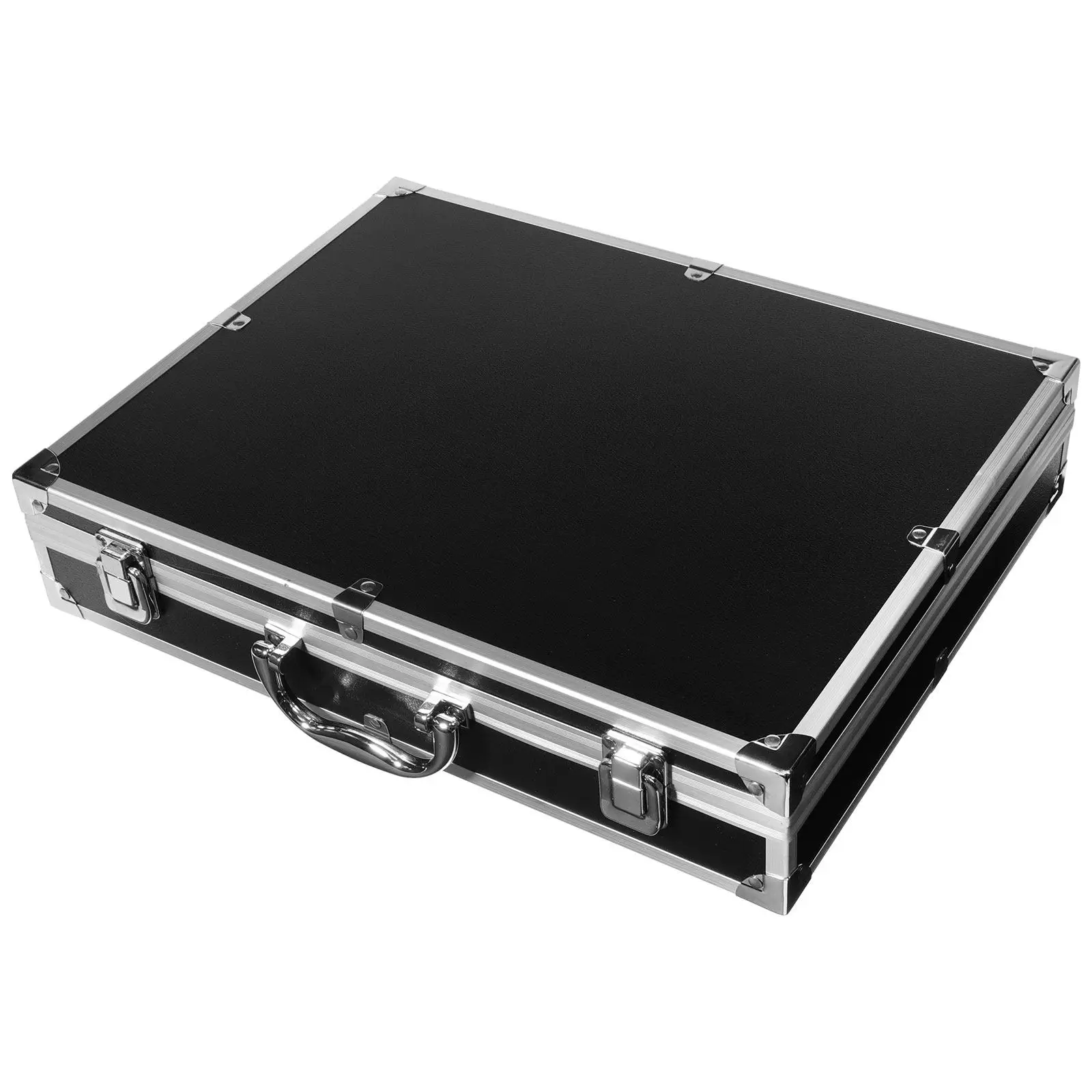 Shockproof Aluminum Alloy Handheld Tool Box Password Storage Case Portable Travel Metal Briefcase Large Organizer