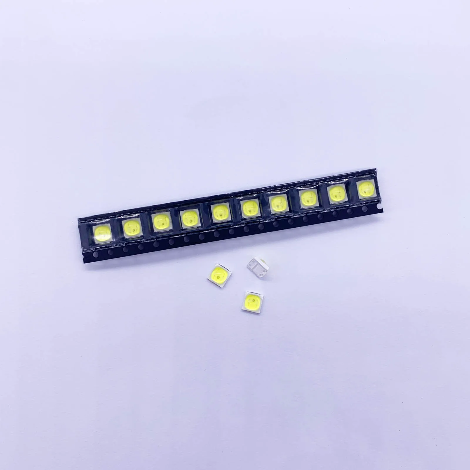 2W NEW Nail Lamp Bead 50pcs a lot UV LED SMD5054 5051 5050 UV led Lamp 365+395/405NM LED Diodes For Nail SUN Machine Repairing