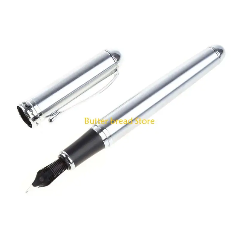 

W89C Hots продал новый Jinhao X750 Серебряная среда из нержавеющей стали 18 кг.
