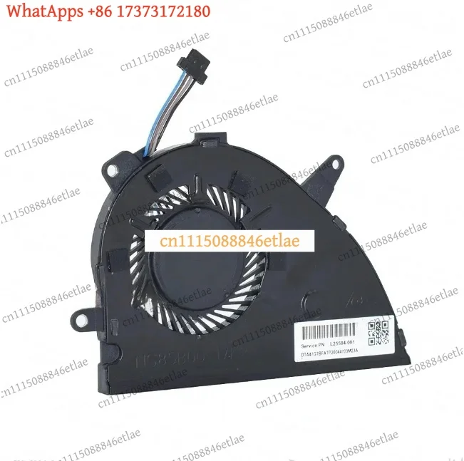 CPU Cooling Fan For HP Pavilion 15-CW 15-CS TPN-Q208 TPN-Q210 L25584-001 4-Pin Heatsink Replacement Parts