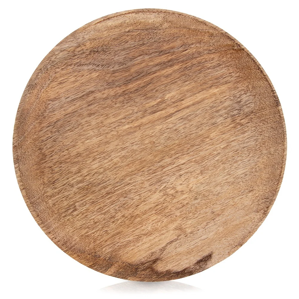 Mango houten serveerschaal 25 cm