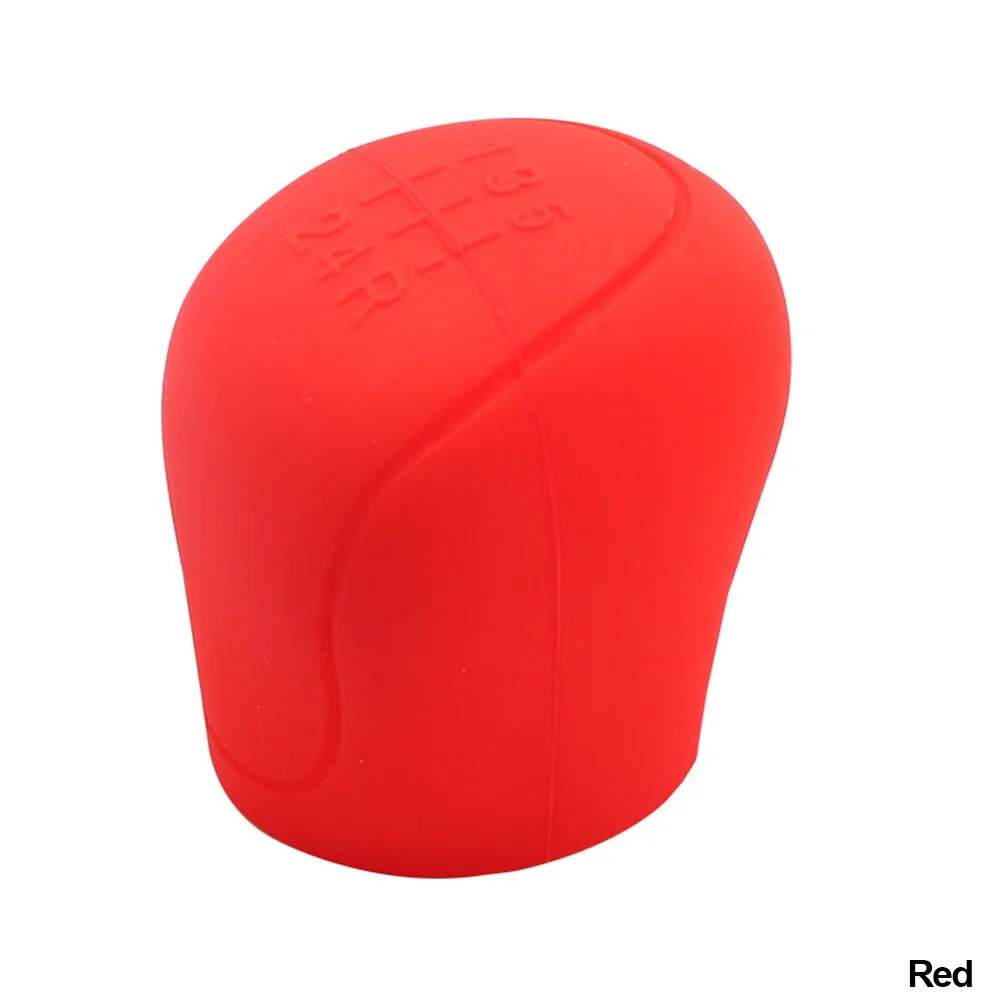 Auto Siliconen Pookknop Cover Versnellingspook Antislip Handgreep Beschermende Covers Handleiding 5 6-speed Auto-interieur Accessoires