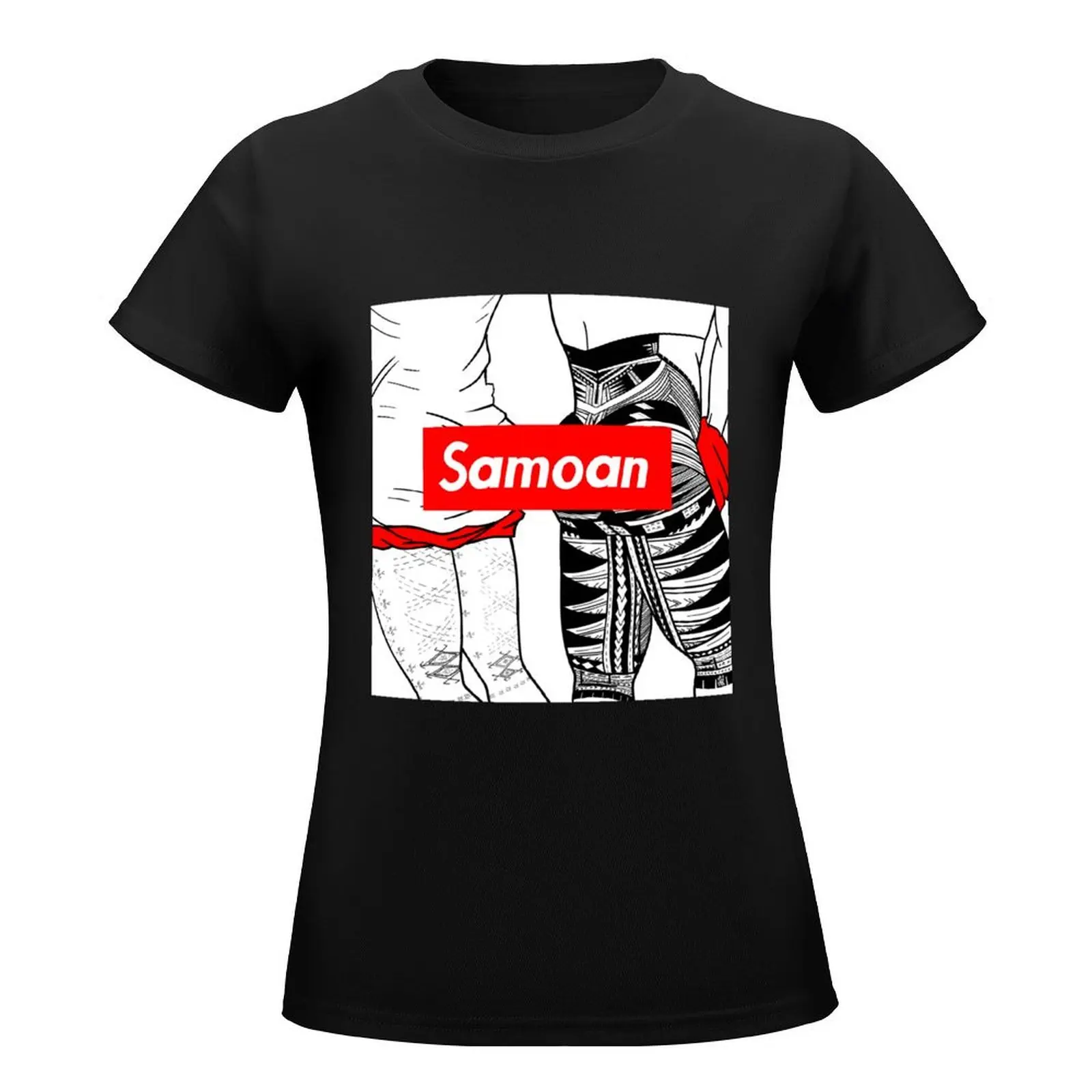 Samoan (preme) pe'a design T-Shirt kawaii clothes blanks t-shirts for Women cotton