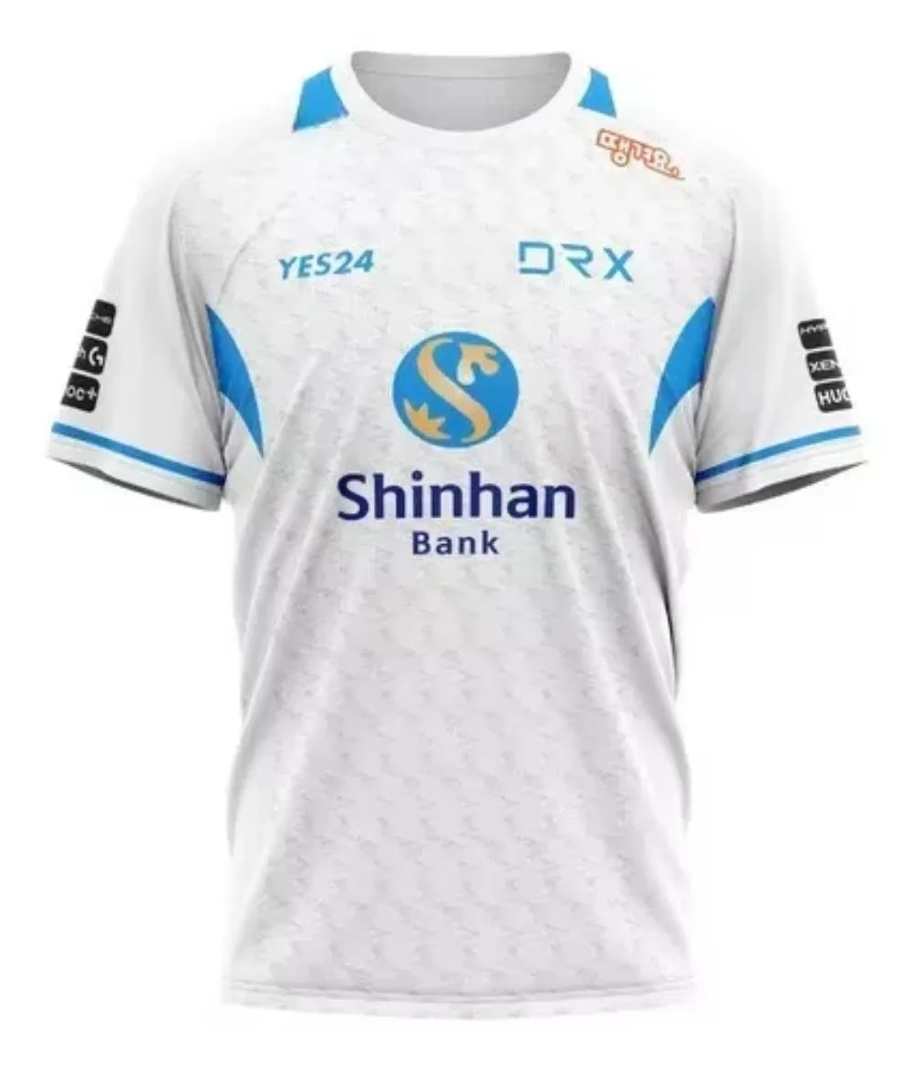 DRX Worlds Player Jersey 3D printed T-shirt with customizable ID