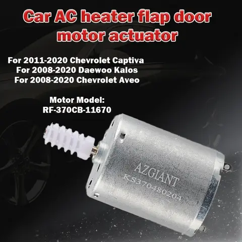 RF-370CB-11670 Chevrolet Captiva Aveo 2011/2008-2020 Daewoo Kalos 자동차 AC 히터 플랩 도어 모터 액츄에이터 공기 액세서리