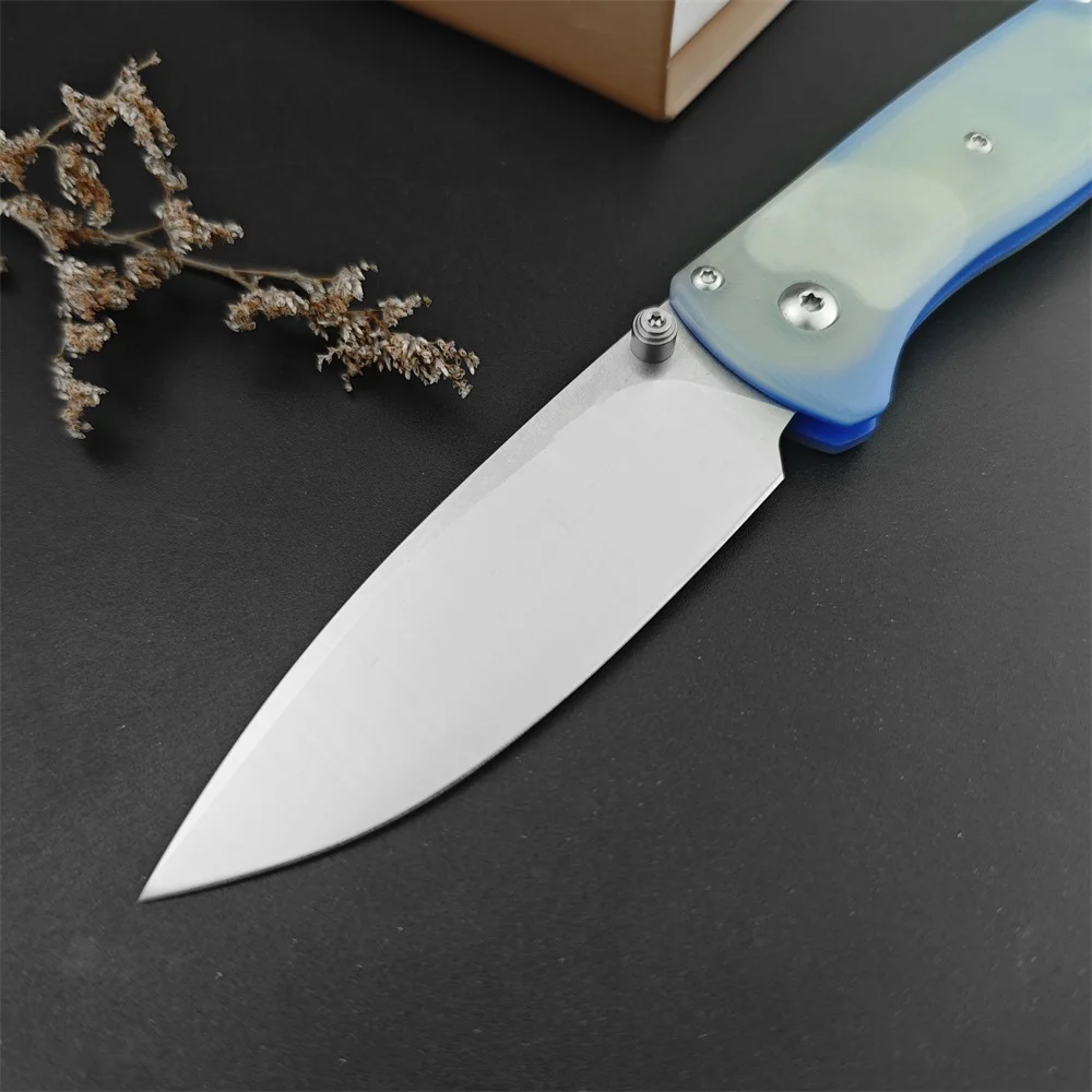 G10 Handle BM 535 Bugout Folding Knife 8C13Mov Blade Outdoor Camping Pocket Knife Utility Fruit Tactical Knife EDC Multi Tool