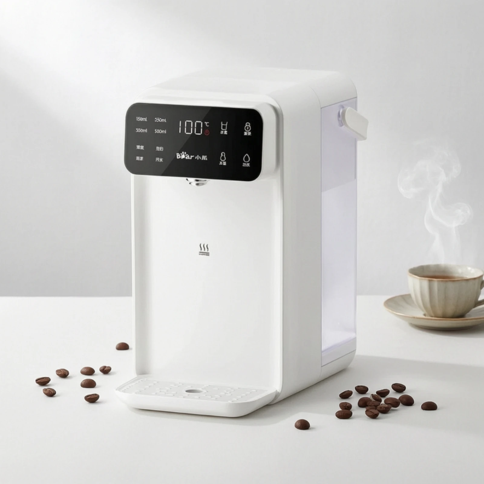Instant Hot Water Dispenser Self-Cleaning Hot Water Dispenser Appliance Compact Touch Control for Kitchen, Office