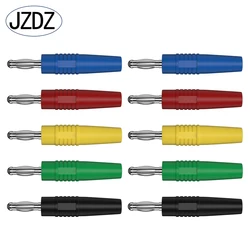 JZDZ  10PCS 4MM Banana Plug Nickel Plated Banana Pin Electrical Connector Accessories  J.10012