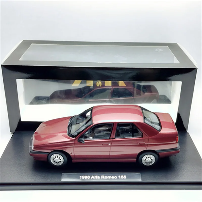 

1:18 Alfa Romeo 155 1996 Alloy Classic Luxy Car Model Diecasts Metal Retro Old Vehicles Car Model High Simulation Kids Toys Gift
