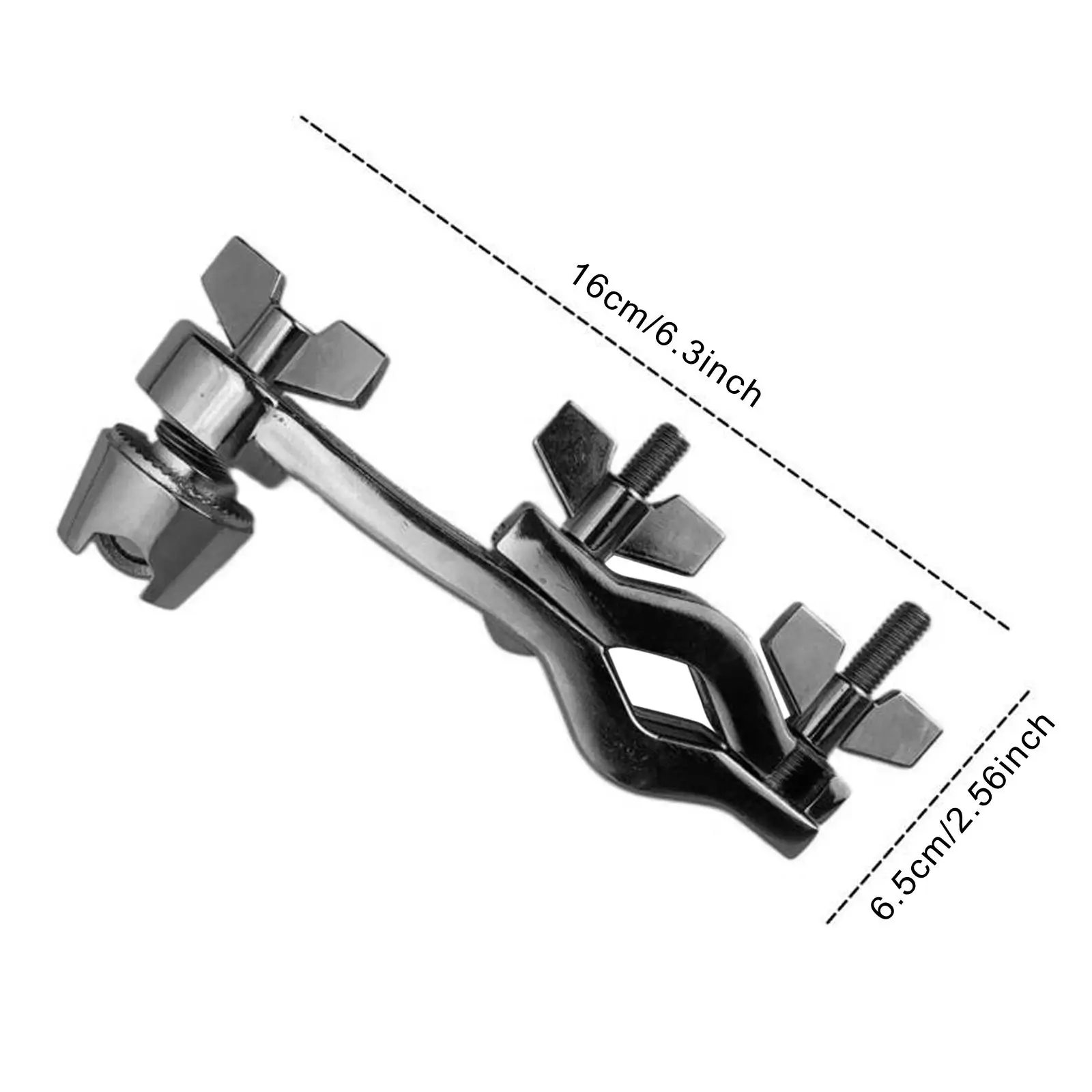 Drum Extension Clip Accessory Replacement Support Adjustable Drum Rack Clamp