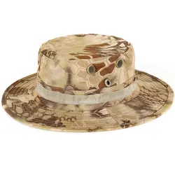 Bonnie Hat Outdoor Tactical Bucket Caps for Men Women Hunting Fishing Outdoor Camouflage Hats Sun Visor