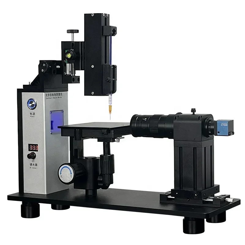 Water Optical Contact Angle Goniometer Meter Measurement Instrument Tester Measuring Device Test