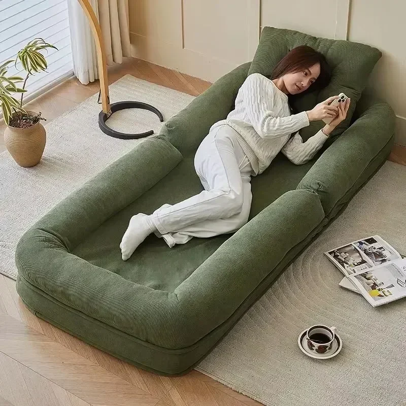 Apartment Folding Living Room Single Sofa Bed Detachable Washable Multifunction Convertible Designer Muebles Home Furniture