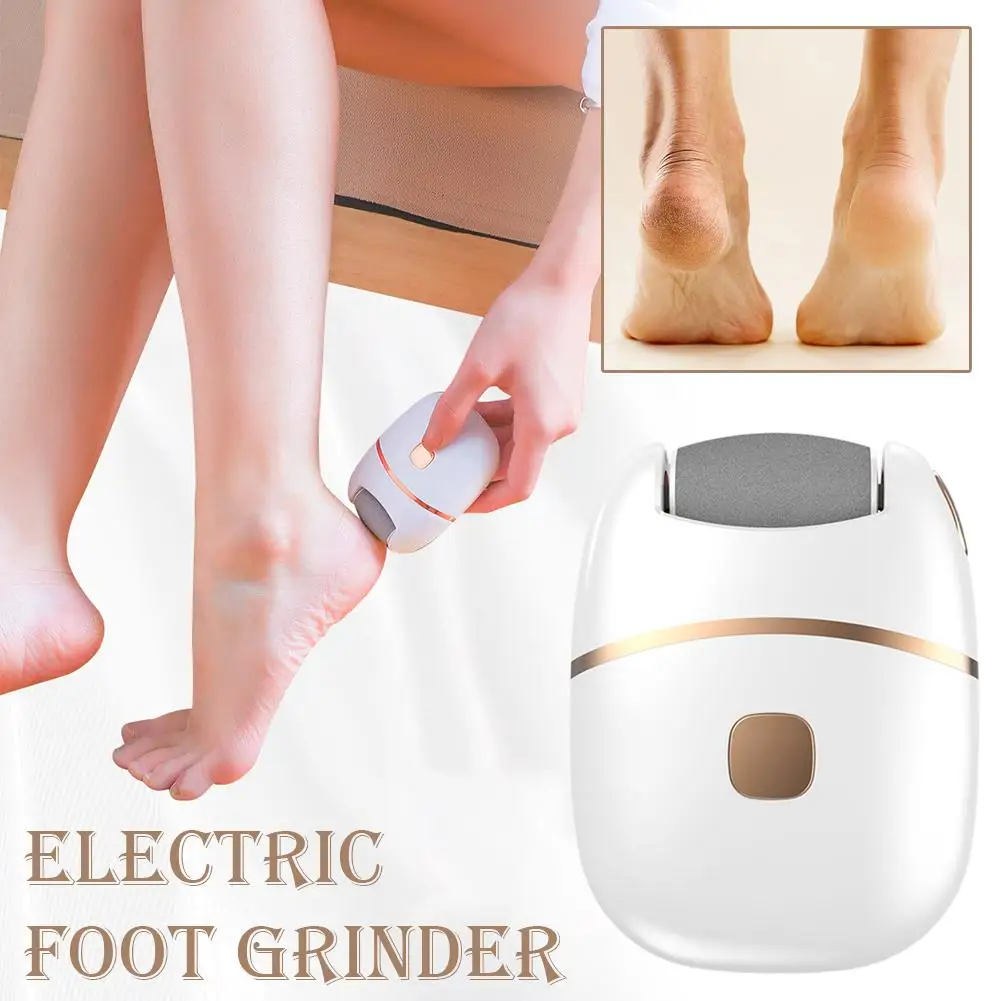 الكهربائية ملف القدم آلة باديكير الكالس مزيل كعب متصدع العناية بالبشرة الملمع مقشر القدم الميت قابلة للشحن طاحونة I5V0 #4