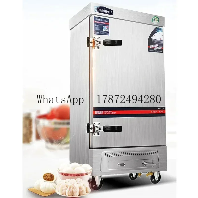 For 8 Plates Commercial    Steam Machine Cooking Cabinet Food Dumpling Rice Cooker Steamer Electric Food Steamer Kitchen