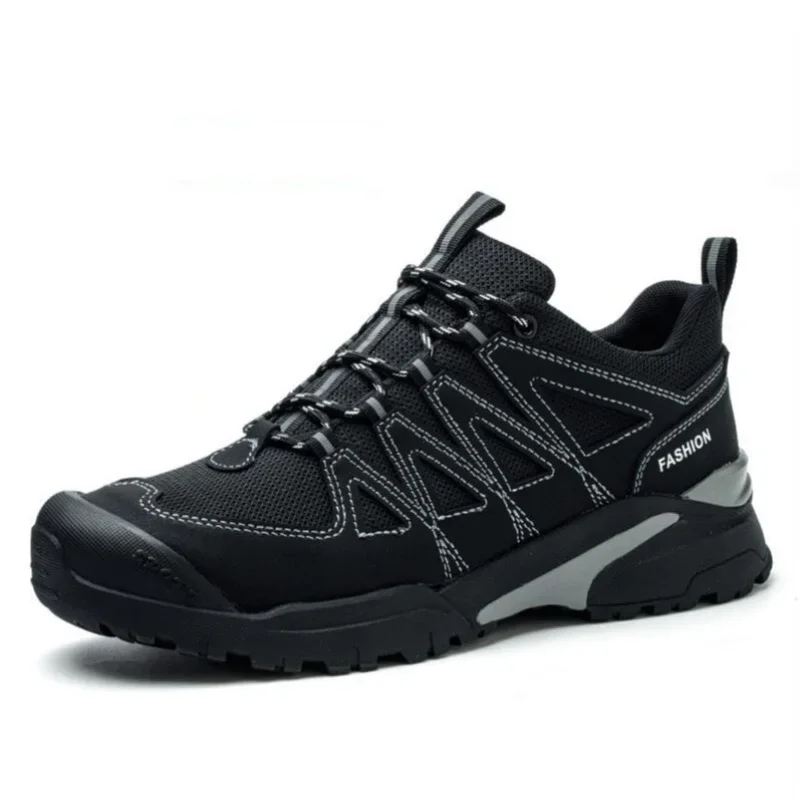 

High-end Work Sneakers Steel Toe Shoes Men Safety Shoes Puncture-Proof Work Shoes Boots Fashion Indestructible Footwear Security