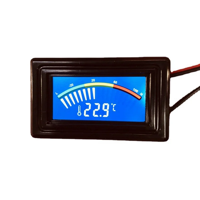 Termómetro Digital DC4-25V NTC10K, sonda de Metal C/F, Detector de temperatura USB, probador LCD analógico para acuario interior-Y47A