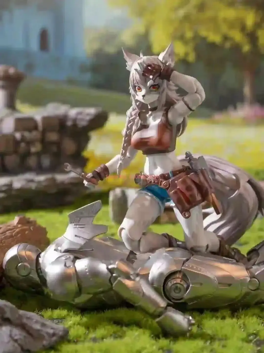 Caliente Ladotoys Era-001 Liya-Alopex Fix Ver. Modelo en Stock juguetes coleccionables 1/12 Fox hermosa chica mística tierra peluda Fandom juguetes