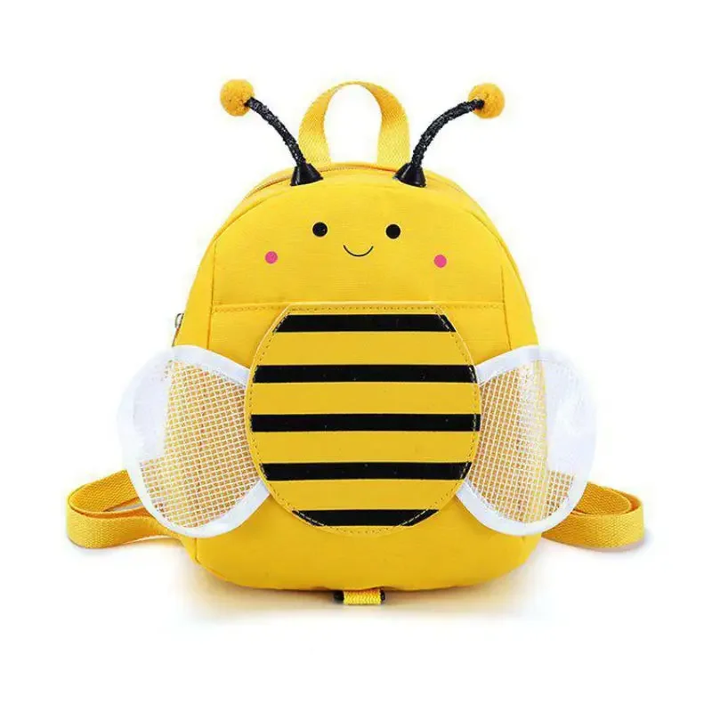 

Cartoon Bee Anti-lost Children's Schoolbag Kindergarten Preschool Boys And Girls Mochila Escolar School Bags Kids Bag