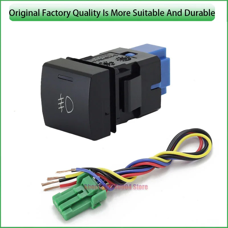 For Toyota RAV4 2020 1PC Switch for Fog Lights Radar Spotlight and Tailgate Audio Control