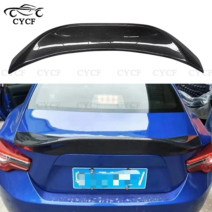 For Toyota GT86 Subaru BRZ  High quality  Carbon Fiber Auto Car Rear Trunk Spoiler Wing 2012-2019