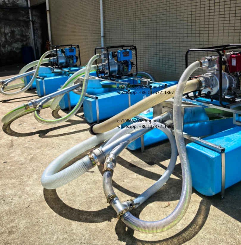 4-Inch Siphon-Type Gold Panning Boat Diesel Engine River Sand Gold Panning Machine Suction Equipment Product Sand Washer