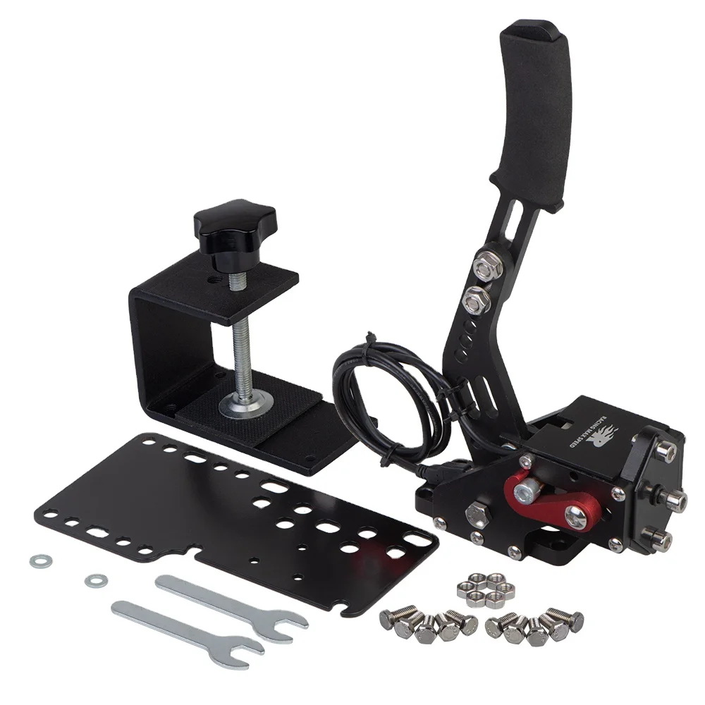 Compatible with G29/g27/g25 T500 Aluminum USB Handbrake Kit for Racing Games FANATEC OSW DIRT RALLY Horizon